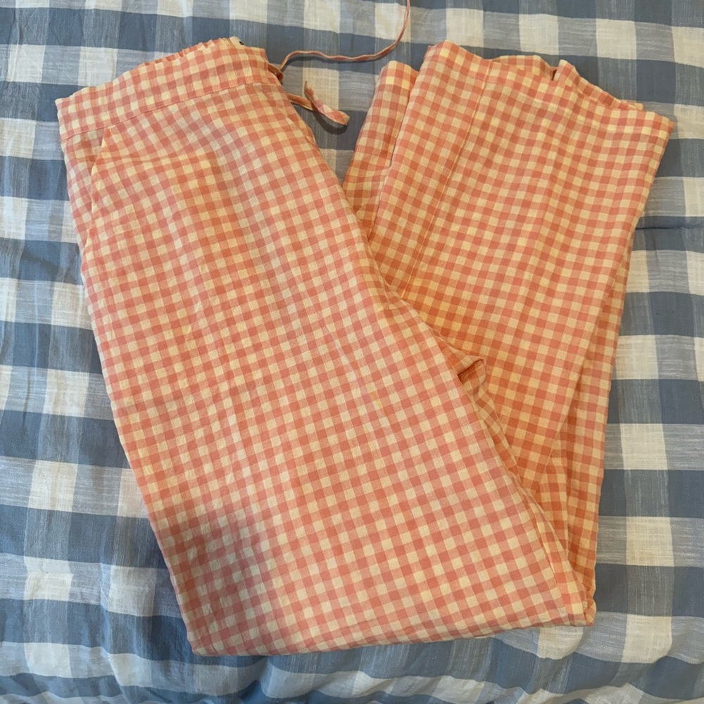 SONDERHAUS GINGHAM PANTS